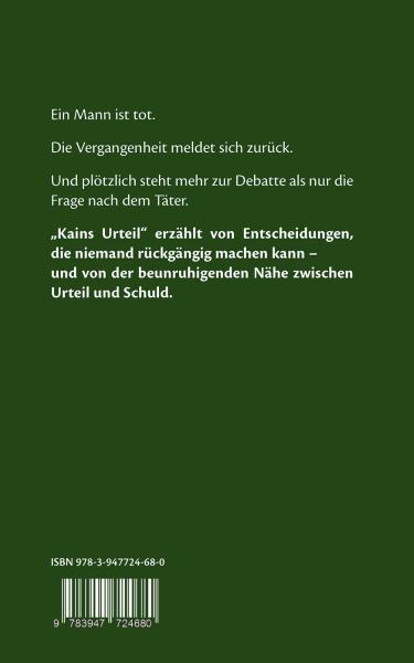 Backcover Kains Urteil